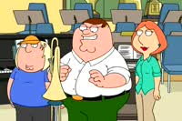 YARN, I mean, a sopping-wet pair of breasts barely covered by a racing  t-shirt., Family Guy (1999) - S04E02 Comedy, Video clips by quotes, c37becca